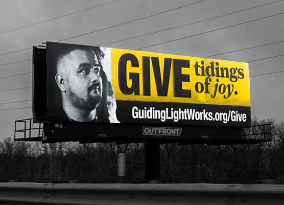 Tim was one of the many real success stories we featured in our 2023 billboard campaign