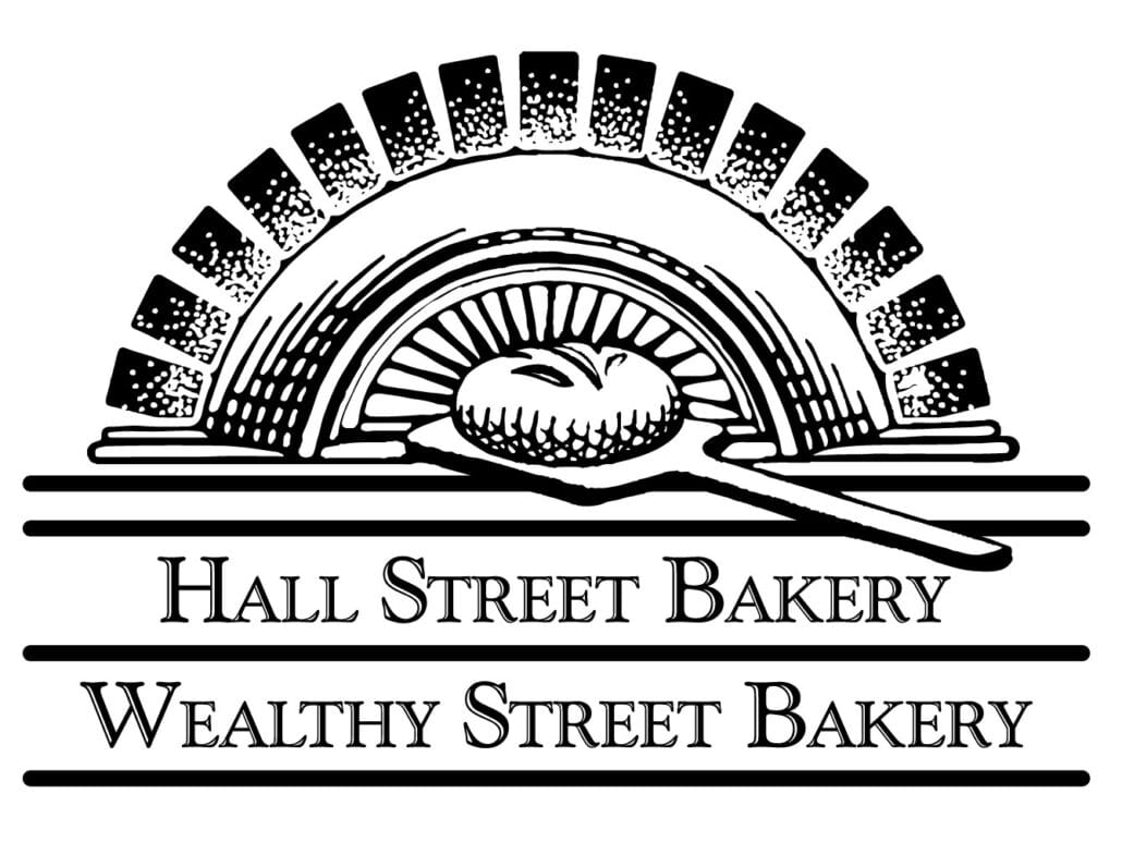 hall street bakery and wealthy street bakery logo